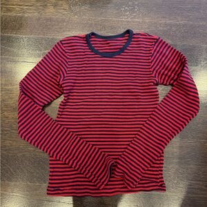 Brandy Melville long sleeve striped top